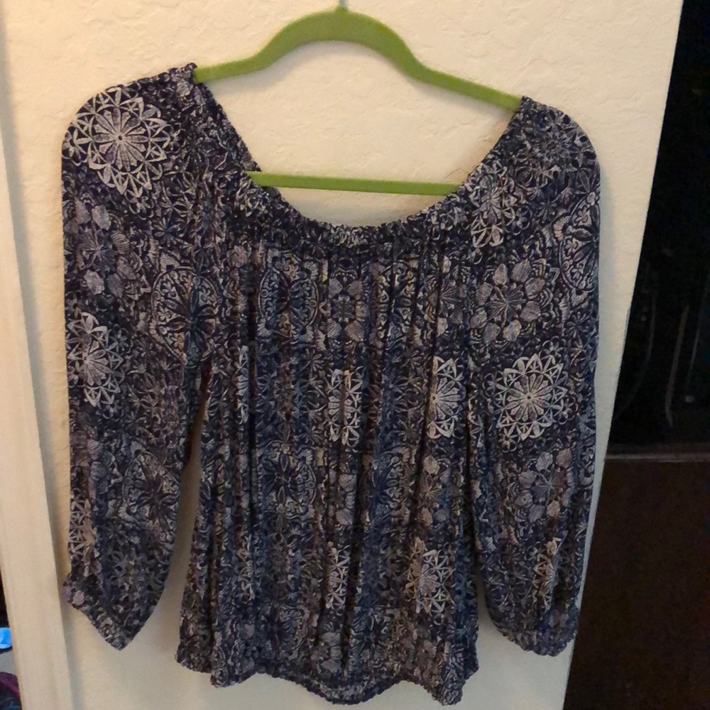 Tommy Hilfiger LARGE 3/4 Flowy Shirt